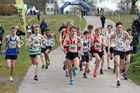 Boys under-15s 2019 ERRA 5k Road Race, Sutton Coldfield. Photo:  David T. Hewitson/Sports for All Pics